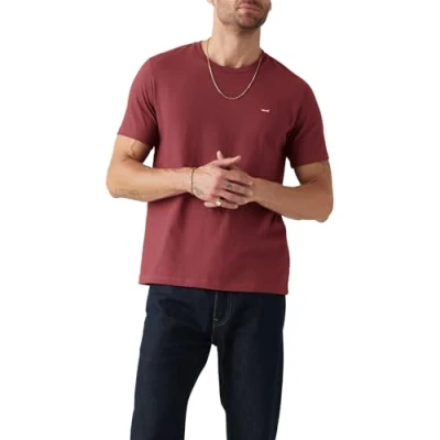Image de Levi&#039;s T shirt Ss Original Housemark pour homme, Acajou, S