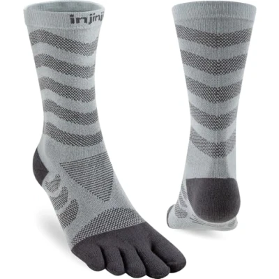 Afbeelding van Injinji Ultra Run Crew Coolmax Dames 401171 80 Grey XS S=35 40