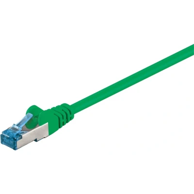 Afbeelding van Goobay 65557, 50 m, Cat6a, S/FTP (S STP), RJ 45, Groen