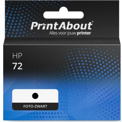 Afbeelding van Huismerk HP 72 (C9370A) Inktcartridge Foto zwart