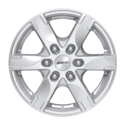 Afbeelding van ALUTEC 6 gat 16duim 114.3mm lichtmetalen Velg Titan polar zilver TIT70645X31 0