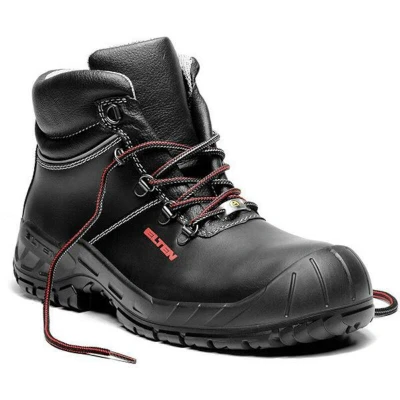 Afbeelding van ELTEN Veiligheidsschoenen RENZO XW Mid ESD S3, heren, licht, zwart, stalen neus, maat 42