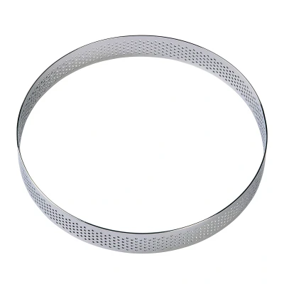 Afbeelding van BrandNewCake Taartring RVS Geperforeerd Ø15x2cm