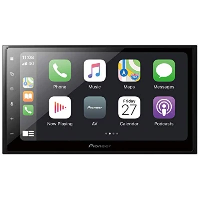 Afbeelding van Pioneer SPH DA250DAB Autoradio met scherm dubbel DIN Bluetooth handsfree, DAB+ tuner, AppRadio