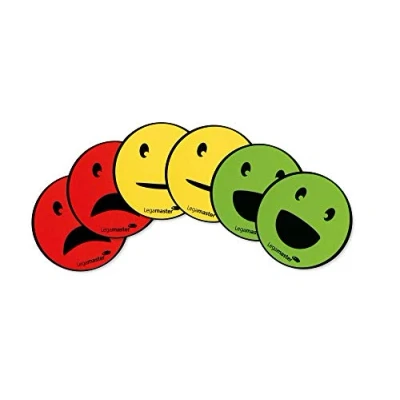 Afbeelding van Magneet Legamaster emoticon 50mm assorti 6stuks