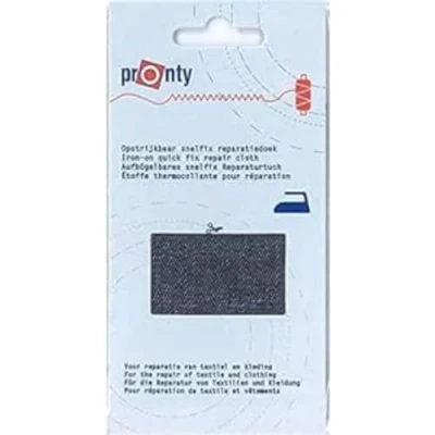 Afbeelding van Pronty reparatiedoek snelfix jeans blauw 11x25cm