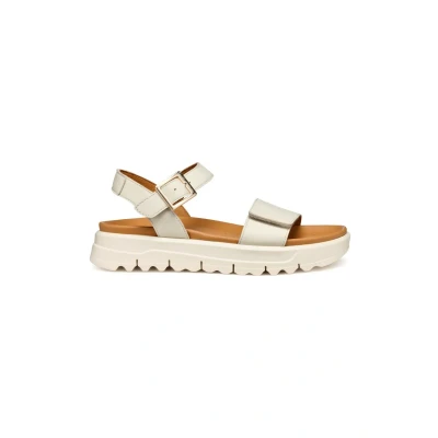 Afbeelding van Geox XAND Sandalen met plateauzool, Dames, Maat: 35, Light sand Leer