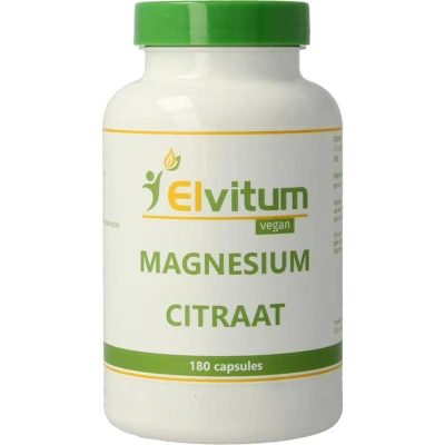 Afbeelding van Elvitum Magnesium Citraat Vegicaps 180VCP