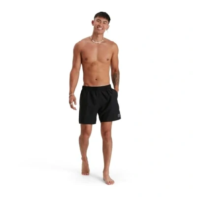Afbeelding van Speedo Prime Leisure 16&quot; Watershort Zwart Heren Sportzwembroek Maat S