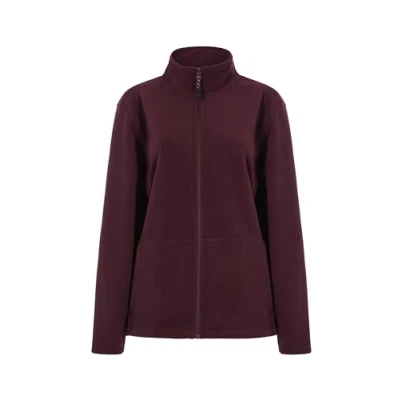 Image de Mukua Perth Woman Veste polaire pour femme, couleur vin, taille XS, Rouge bordeaux, XS