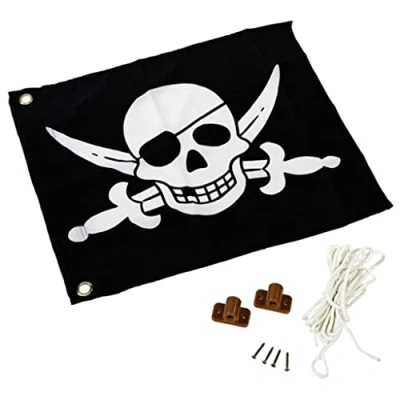 Image de Drapeau pirate AXI avec système de levage
