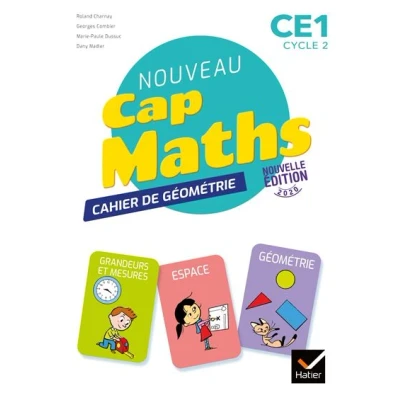 Image de Cap Maths CE1 Éd. 2020 Cahier de Géométrie Mesure
