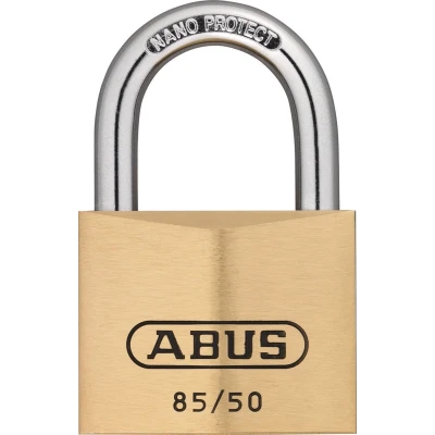 Afbeelding van Abus 85/50 messing hangslot verschillend sluitend 50 mm