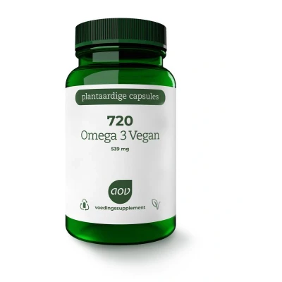 Afbeelding van AOV 720 Omega 3 Vegan Softgels
