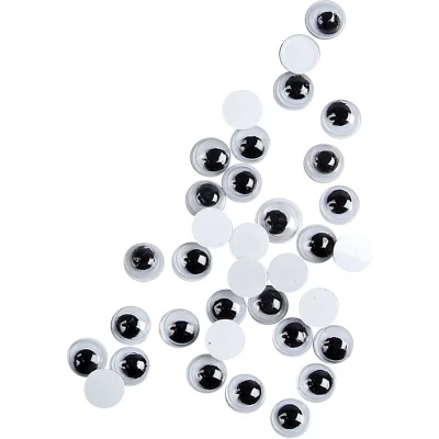 Afbeelding van Creativ Company Wiebelogen Niet Zelfklevend 6mm, 1000st.