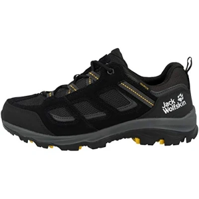Afbeelding van Jack Wolfskin Wandelschoen Vojo 3 Texapore Low Man Maat 42,5 Ademend Robuust Grip Suede Comfortabel Polyester Voering Dempende Zool