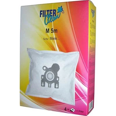 Afbeelding van Filterclean FL0014 K stofzuigerzak stofzuiger M5/6/8M M5M stofzuigerzakken micromax, 4 stuks + 1 filter