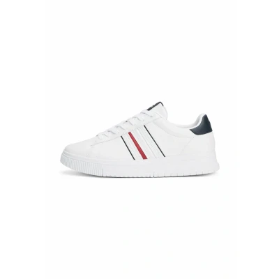 Afbeelding van Tommy Hilfiger Sneakers laag, Heren, Maat: 45, White Kunststof