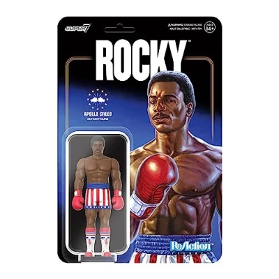 Afbeelding van SUPER7 Rocky Reaction Apollo Creed figuur, 10 cm