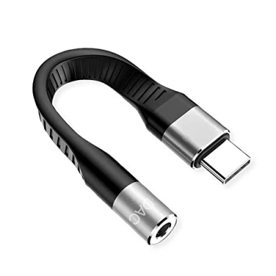 Afbeelding van Roline TV, monitor Adapter [1x USB C stekker 1x 3,5mm bus] 0.10 m