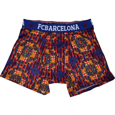 Afbeelding van Boxer Barca officiële collectie FC Barcelona kindermaat jongens 8 jaar, blauw jaar