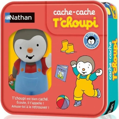 Afbeelding van Bordspel Nathan T&#039;choupi Hide and Seek (FR)