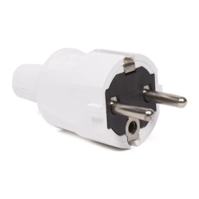 Afbeelding van Benson Stekker PVC Randaarde Wit