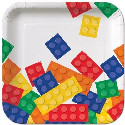 Afbeelding van Lego Borden Blokken 18cm 8 stuks