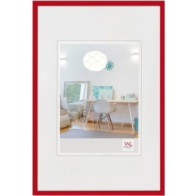 Afbeelding van walther design New Lifestyle Set van 3 fotolijsten, rood, 18 x 24 cm