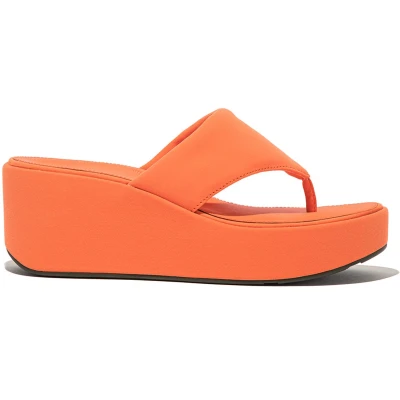 Afbeelding van Fitflop Platfforms Wedge Toe post sandalen voor dames, Satsuma, 38 EU