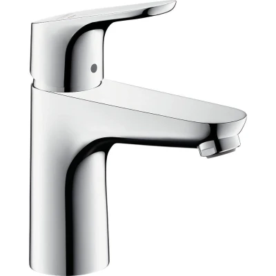 Afbeelding van Hansgrohe Focus 1 grps wastafelmengkraan 100 CoolStart met waste