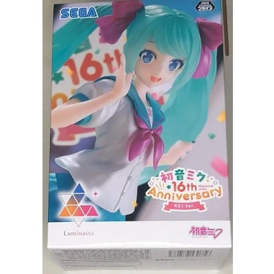 Afbeelding van Hatsune Miku Figuur 16th Anniversary Kei Ver.