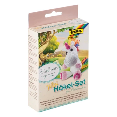 Image de Folia set crochet licorne