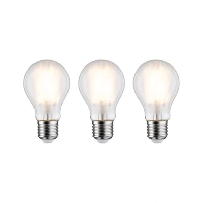 Afbeelding van Paulmann 29092 LED lamp Energielabel E (A G) E27 Peer 9 W Warmwit (Ø x h) 60 mm 106 3 stuk(s)