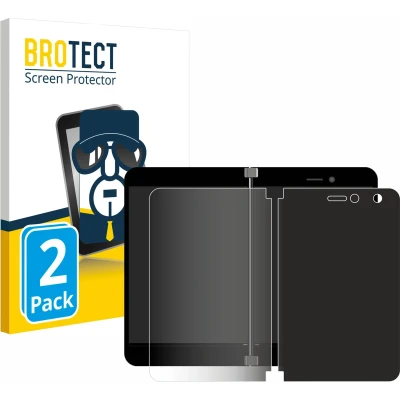 Afbeelding van BROTECT privacy screenprotector voor Microsoft Surface Duo Folie Beschermfolie Blauwlichtfilter (2 Stuks)