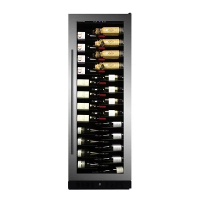 Afbeelding van Dunavox Grande 143 Wijnkoelkast DX 143.468SS 1 Zone Zwart