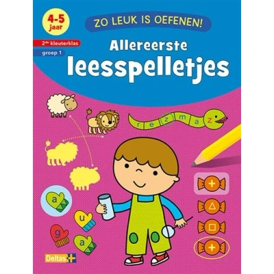 Image de Zo leuk is oefenen! Allereerste leesspelletjes (4 5 j.)