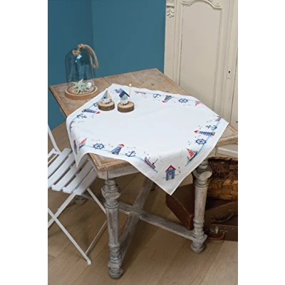 Afbeelding van Aida tafelkleed kit Maritiem Vervaco PN 0147141