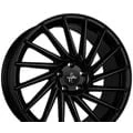 Afbeelding van KESKIN 5 gat 21duim 112mm lichtmetalen Velg KT17 Hurricane Mat zwart/gepolijst KT171121511250MBP