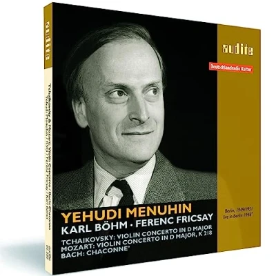 Afbeelding van Yehudi Menuhin, RIAS Symphonie Orchester Violin Concertos (CD)