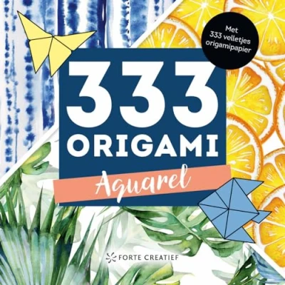 Afbeelding van Forte Boek 333 Origami Aquarel vel (02 24)