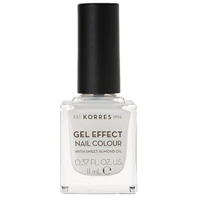 Afbeelding van Korres Geleffekt Nagellack Nagellak, Dames, Maat: 11 ml, Porcelain white 02