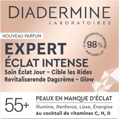 Afbeelding van Diadermine Expert Face Cream Intensieve dagglans Verfrissende dagglansverzorging Rijpe en veeleisende huid Verheldert, Versterkt, Glad, Energise Gezichtsverzorging Anti aging verzorging