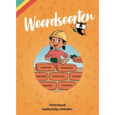 Afbeelding van Woordsoorten Oefenboek Taalkundig Ontleden Grammatica Nederlands Woordbenoemen van de onderwijsexperts Wijzeroverdebasisschool.nl