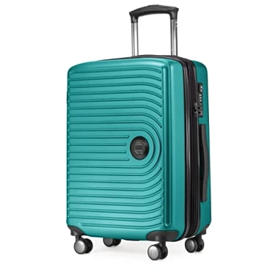 Image de HAUPTSTADTKOFFER Mitte bagage à main 55x40x23, TSA, 4 roulettes, valise de voyage, rigide, main, cabine, Turquoise
