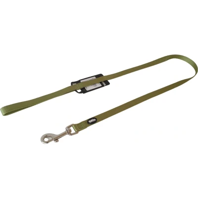 Afbeelding van Nobby Classic Hondenlijn Nylon S Groen Breedte 15 mm Lengte 120 cm