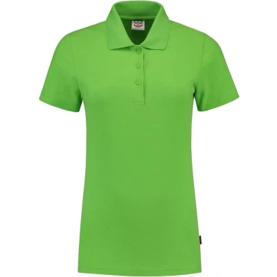 Afbeelding van Tricorp Dames Poloshirt Casual 201006 180gr Slim Fit Lime Maat 3XL