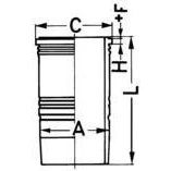 Afbeelding van KOLBENSCHMIDT 89092110 Cilindervoering