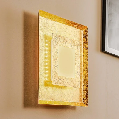 Afbeelding van ECO Light 9021 M GO LED wandlamp 24 W Goud