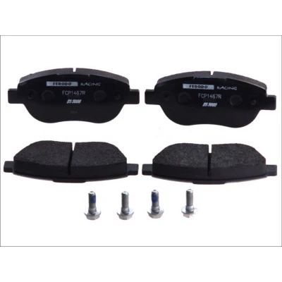 Afbeelding van FERODO RACING FCP1467R Remblokkenset FIAT: 500 C Convertible, Punto Evo Hatchback, 500L, PEUGEOT: 206 207 307 SW